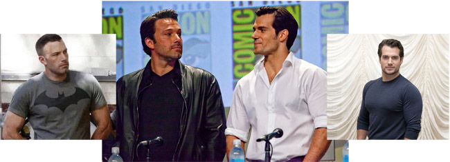 Ben Affleck versus Henry Cavill